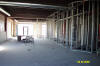 April 4, 2008 - Wall framing and ducting begins.